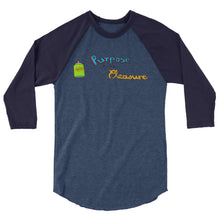 Load image into Gallery viewer, 3/4 sleeve raglan shirt