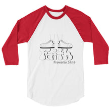 Load image into Gallery viewer, 3/4 sleeve raglan shirt